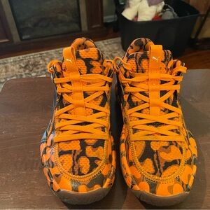 Puma Court Rider Maverick Women's Orange and Black Athletic Shoes